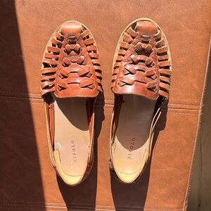 Nisolo Women's Brown Leather Shoes size 8